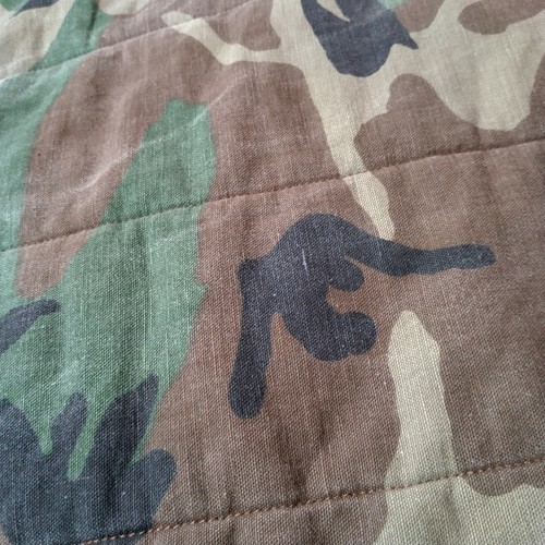 Vintage Hunting Vest Large Reversible Woodland Camo Safety Orange - Picture 12 of 24