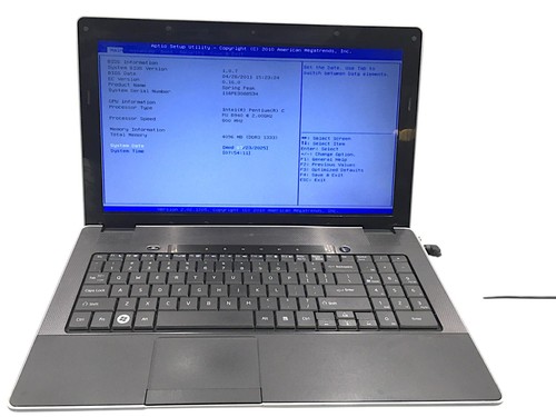 GATRON SP15R-UMA Laptop15.6"(Pentium PU B940 2.0GHZ,4GB,No,SSD,Os,Adapter - Picture 4 of 12