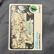 1973 T.C.G. Frank Robinson #175 California Angels Baseball Vintage Card