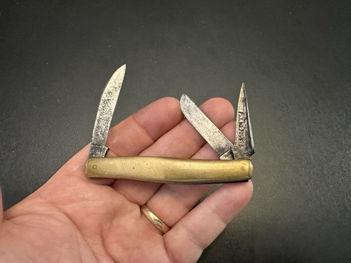 Vintage, Marshall Wells HDW Co., Zenith, Whittler Pocket Knife, Goldine, USA - Picture 2 of 16