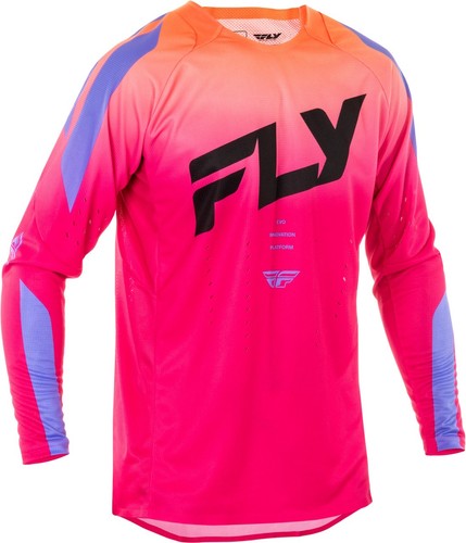 Fly Racing Evolution DST Jersey (X-Large, Pink/Lavender/Black)