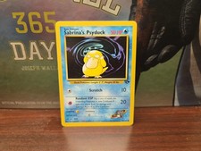 Pokemon Sabrina's Psyduck #99/132 Gym Challenge Common Unlimited 