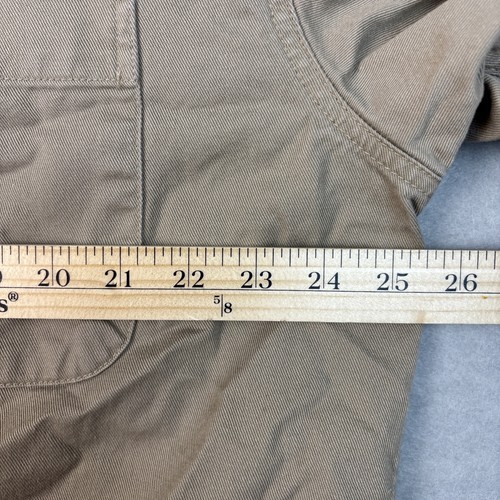 Camicia Cinch WRX Uomo Lg Khaki Fiamma Resistente FR Bottoni Lavoro Western HRC2 - Foto 6 di 9