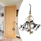 1 X Metal Witch Wind Chimes Witch Bell Car Bell Pendant For Door Witch Decor New
