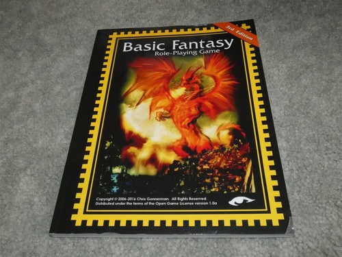 Basic Fantasy Role Playing Game Revised Third Edition Core Rulebook