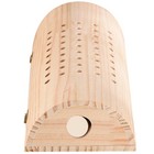 Smooth Lumbar Pillow Comfortable Wooden Pillow Sleep Supply neck roll pillow