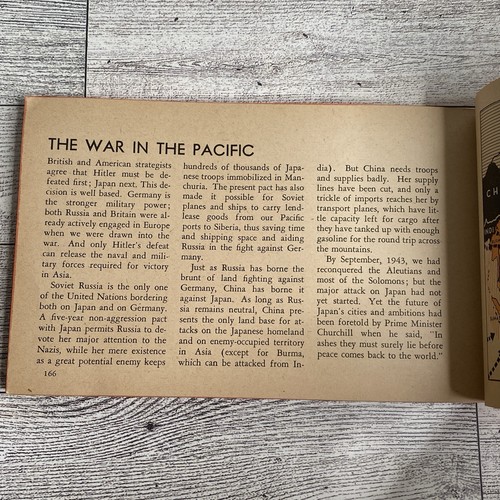 1943 A History of the War by Rudolf Modley Penguin Books Maps Pictographs Words - Picture 11 of 15