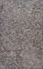 AYRA ITALIA : Charcoal Brown New Zealand Blended Wool Hand Knotted Floor Carpet