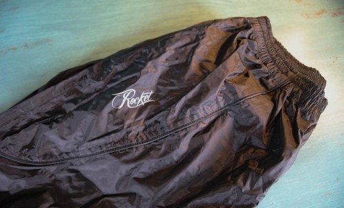 Joe Rocket RS2 2-Piece Women's Motorcycle Rain Suit Black Silver XL Wind Resist - Bild 10 von 16