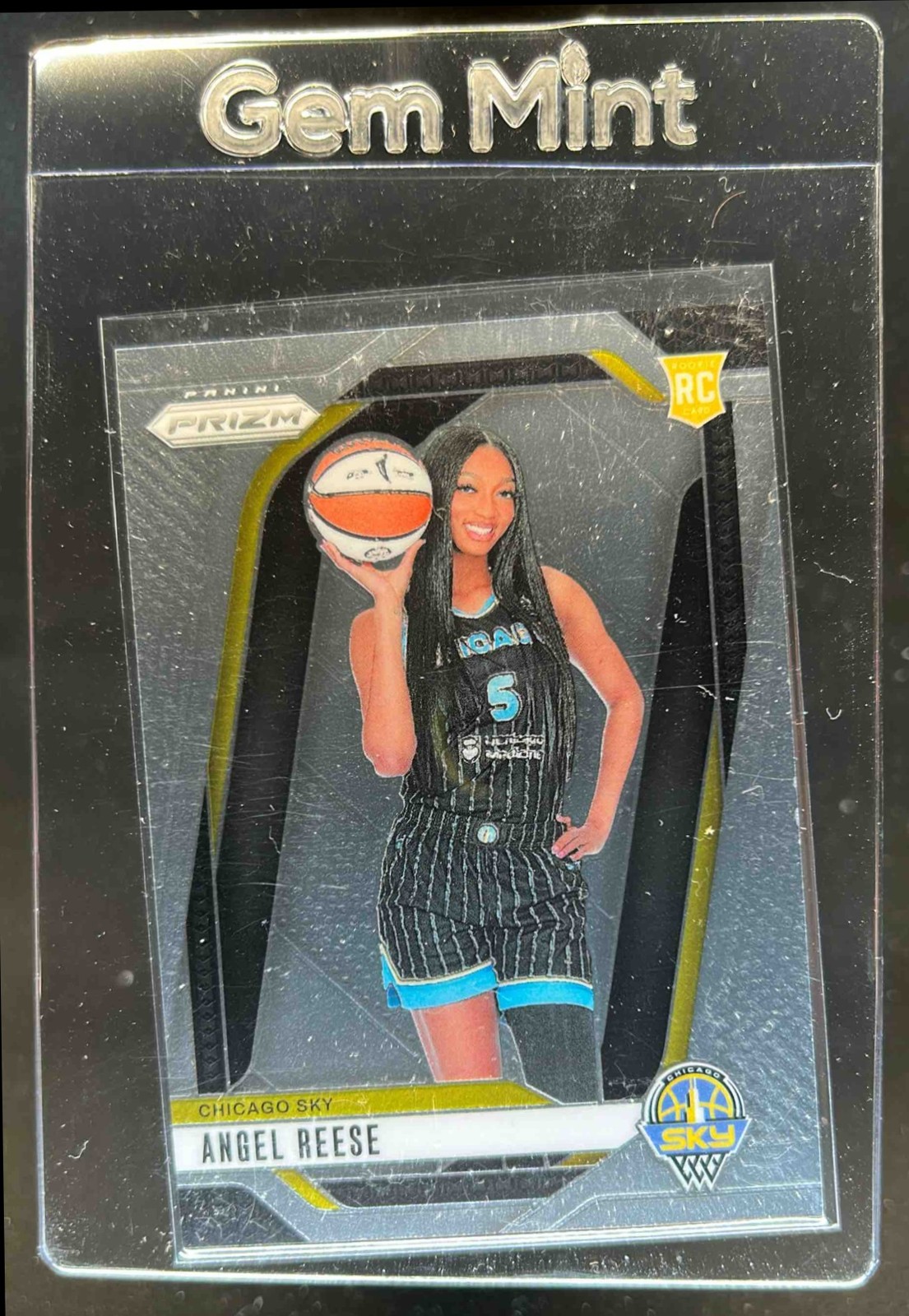 2024 Panini WNBA Prizm Angel Reese RC Rookie #147 Sky