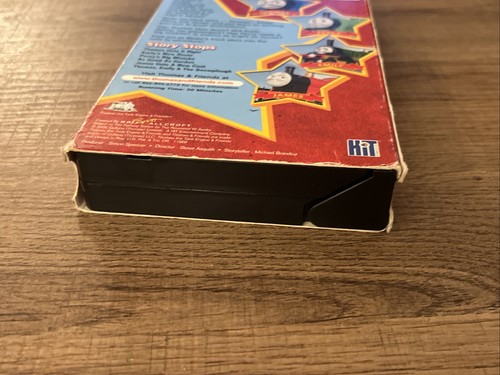 VHS Thomas & Friends Track Stars - Tested And Works Perfectly - Mega Rare - Foto 7 di 7
