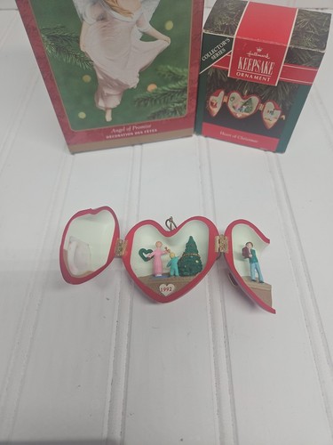 Hallmark Keepsake Ornaments Angel Promise Heart Of Christmas - Picture 2 of 4