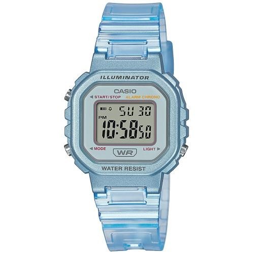 Correa Original Para Reloj Casio Azul Transparente LA-20WHS-2A - Imagen 2 de 2