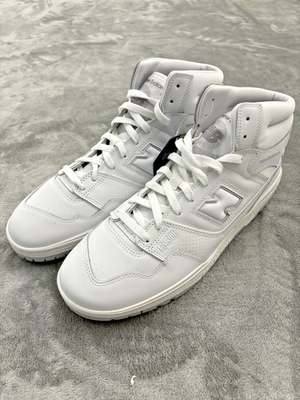 New Balance 650R Mens Size 13 D Triple White Mid Top  display picture 3