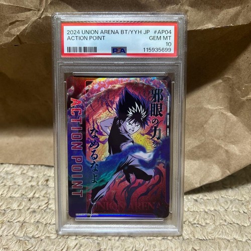 Tarjeta paralela Union Arena Yu Yu Hakusho Hiei PSA10 APP Action Point - Imagen 1 de 8