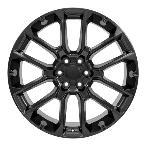 24x10 OE Wheels CV67 Satin Black Wheel 6x5.5 (28mm) - Picture 2 of 7