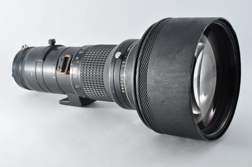 【Exc+++++ con estuche】Lente teleobjetivo Nikon NIKKOR-ED 400 mm f/3,5 Ai MF montaje F JAPÓN Foto 3 de 4