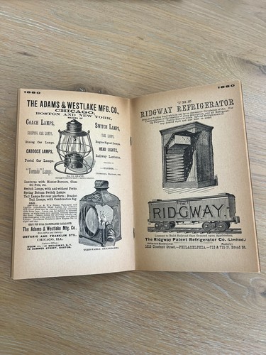 Locomotive Advertising in America 1850-1900 by Americana Review Illustrated Pb - Imagen 3 de 3