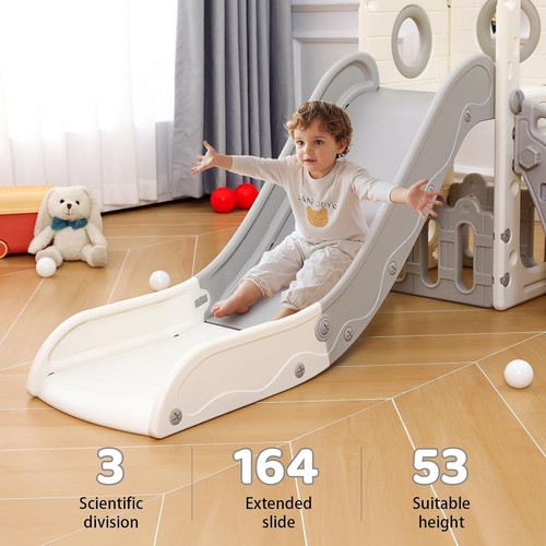 Tobogán para bebé juguete tobogán para niños tobogán de jardín tobogán para 1-6 años tobogán - Imagen 4 de 8
