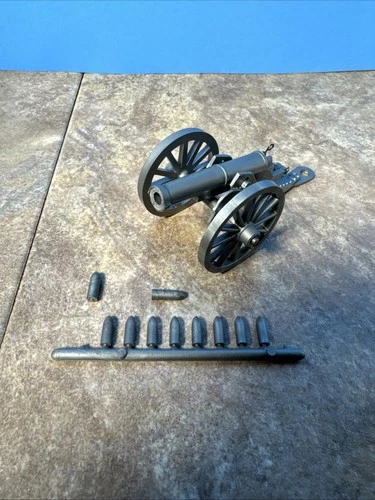 Marx The Battle of the Blue and Gray Battle Set Playset Firing Cannon B