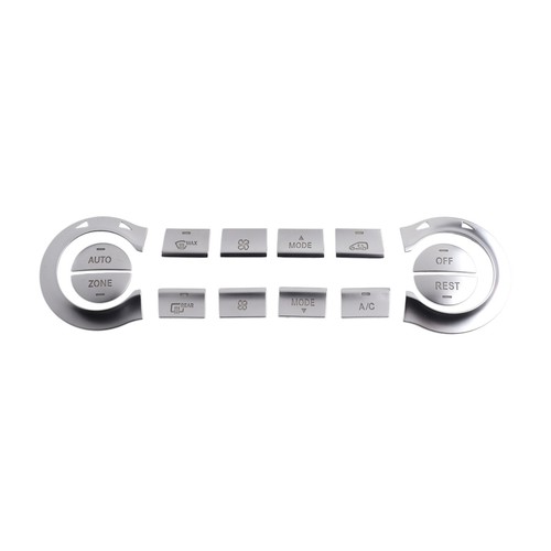 Refined Interior Upgrade with Car AC Button Trim for Mercedes Vehicles - Picture 10 of 12