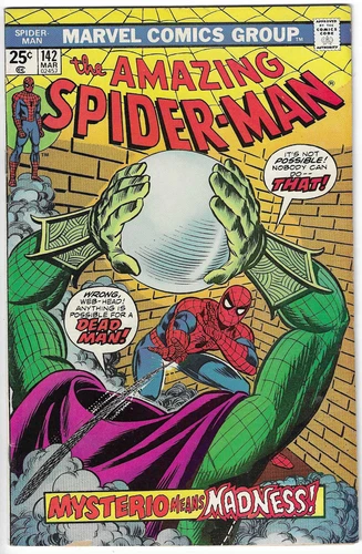 Amazing Spider-Man #142 (1975) Mysterio Appearance Classic Bronze Age Marvel
