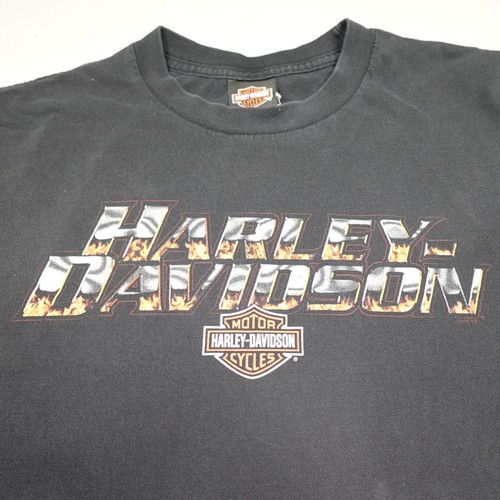 Harley-Davidson Shirt Mens 3XL Valley Wheeling Belmont Ohio Pig hog Biker Moto - Picture 9 of 12