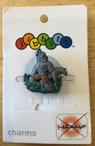 RARE - WOLFMAN VAMPIRE SKELETON SCARY AUTHENTIC JIBBITZ SHOE CHARM FIT CROCS - Picture 2 of 17