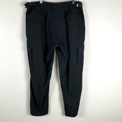 Tact Squad Tactical Pants Mens 36x31 Black Police EMT Work Duty Cargo Uniform - Picture 2 of 18