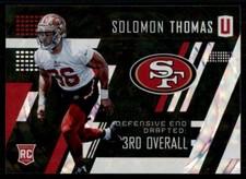2017 Panini Unparalleled Solomon Thomas Rookie San Francisco 49ers #244