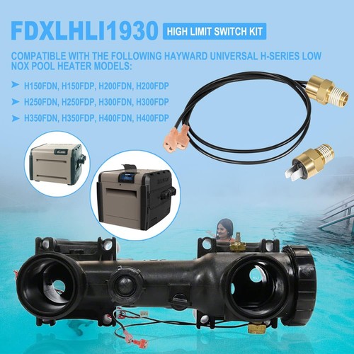 FDXLHLI1930 135Degree Fahrenheit High Limit Kit for Hayward H-series Pool Heater - Picture 4 of 13