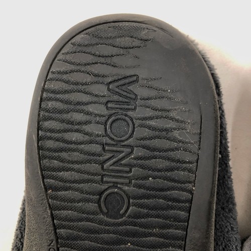 Vionic Sadie Orthaheel Womens Sz 12 /44 Gray Mule Slipper Plush Slip-On Sandals - Picture 10 of 12