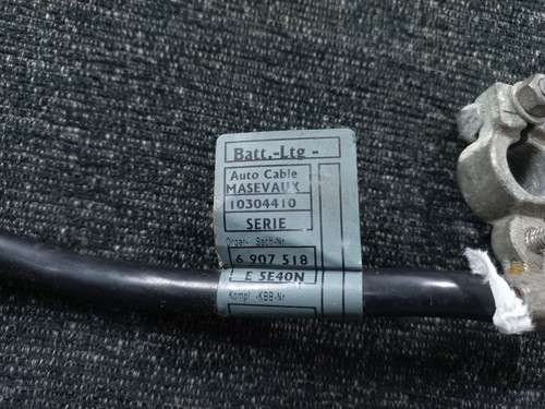 BMW 7-Series E65 E66 E67 Original Battery Negative Wire Minus Cable OEM 6907516 - Picture 4 of 11