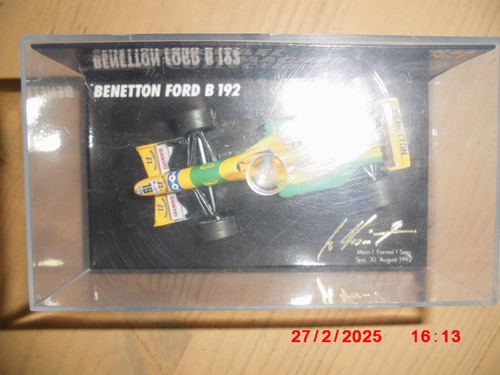 Michael Schuhmacher Collection 1:64 Micro Champs PaulsModel 1.Sieg in Spa 30.08. - Bild 6 von 7