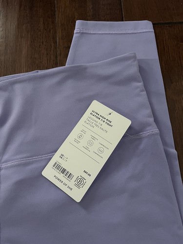 NWT Women’s Athleta Ultra High Rise Elation 7/8 Tight Leggings Size Petite Large - Picture 4 of 5