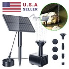 260L/H Solar Power Fountain Submersible Water Pump Bird Bath Pond Garden Decor
