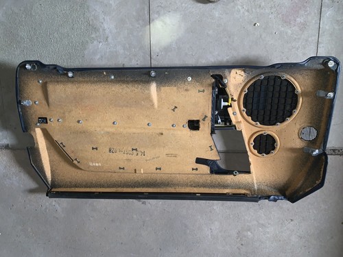 Mercedes R129 500SL Door Card Left Blue 1990 Complete sl500 door card - Picture 3 of 4