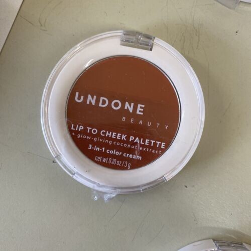 Palette Lip to Wange Rouge Undone Beauty 3-IN-1 Farbe Creme - Fackel