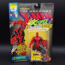 1992 Deadpool ToyBiz 4957 Marvel Action Figure Spring Out Dagger X-men X-force 