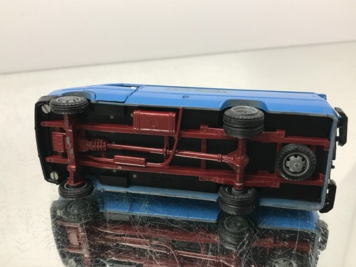 OLD CARS ITALY IVECO FIAT DAILY DELIVERY VAN HIGH ROOF -BLUE 1:43- GOOD - 453 - Imagen 4 de 8
