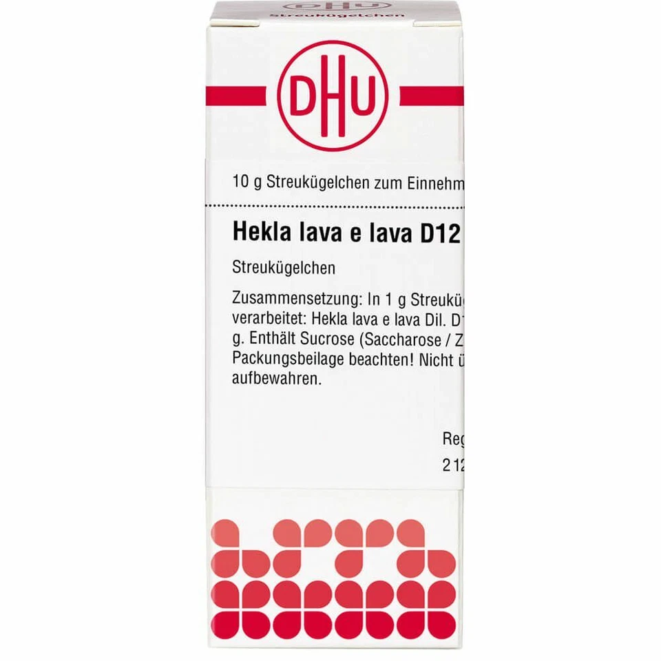 DHU-ARZNEIMITTEL GMBH & CO. KG HEKLA lava e lava D 12 Globuli 10 g PZN11111760