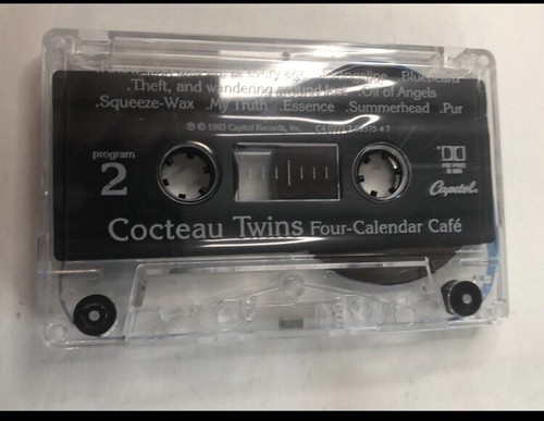 Cassette Tape “Four Calendar Cafe” By Cocteau Twins - Picture 6 of 7