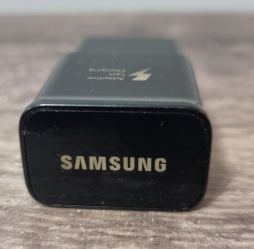 Samsung OEM Black Adaptive Fast Charger -Genuine SAMSUNG - Model EP-TA20JBE USB - Picture 2 of 6