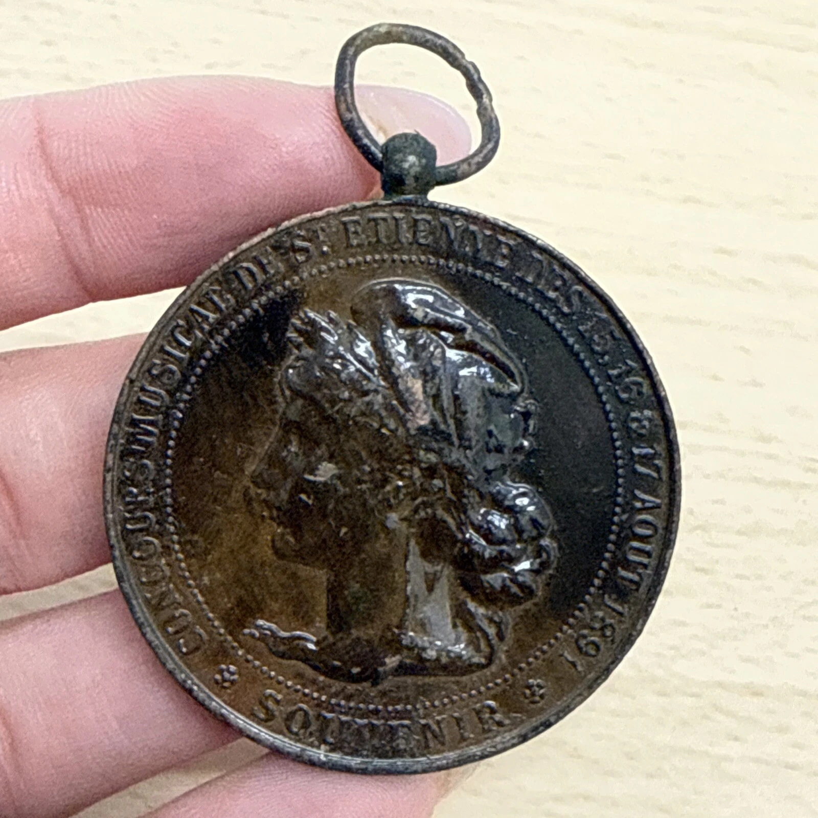 Concours Musical De Saint-Étienne Des 15 16 Et 17 Août 1891 Souvenir