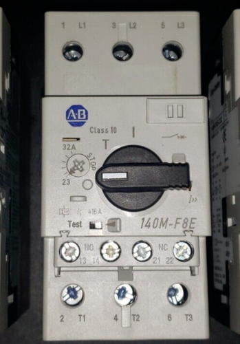 Allen Bradley 140M-F8E-C32 Ser C Motor Protection Circuit Breaker- used