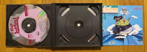 FM Towns Free Software Collection Vol. 4 ordenadores Fujitsu 1991 CD Rom - Imagen 2 de 4