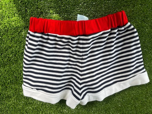 Bella Bliss Girls Size 5  Navy Red White Knit Shorts EUC - Picture 2 of 7