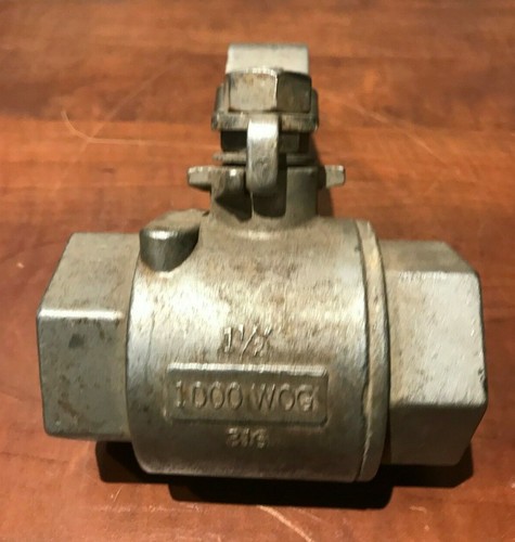 1 1/2" 1.5" 1000 WOG 316 Ball Valve - Picture 2 of 9