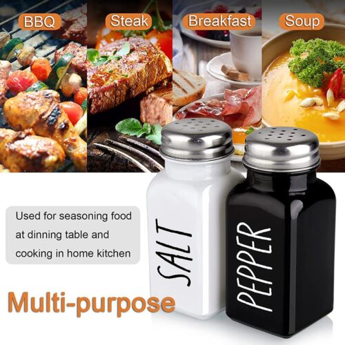 Salt and Pepper Shaker Set Farmhouse Salt Shaker Modern Farmhouse Kitchen5519 - Imagen 4 de 7