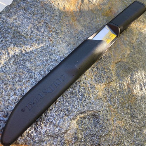 COLD STEEL FINN BEAR FIXED BLADE, POLYPROPYLENE HANDLE, MAY WORN AS NECK KNIFE - Picture 3 of 7